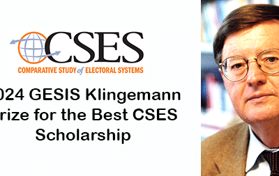 2024 GESIS Klingemann Prize for the Best CSES Scholarship